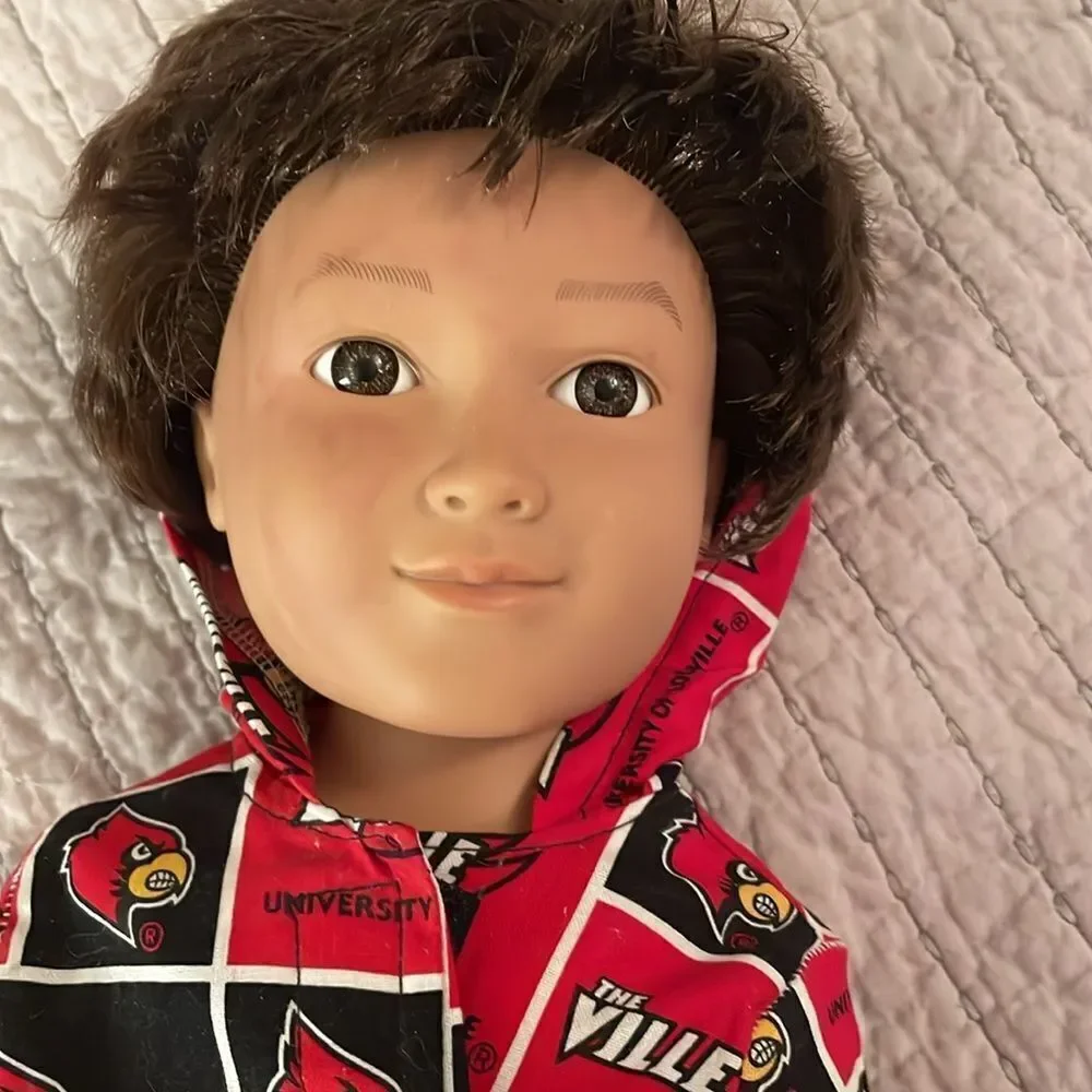 American Girl 2013 Just a Like You Doll with accessories and 2016 Cititoy Doll